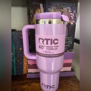 RTIC 40oz Road Trip Tumbler Lavender Purple Glitter New